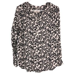 LOFT Leopard Print Blouse